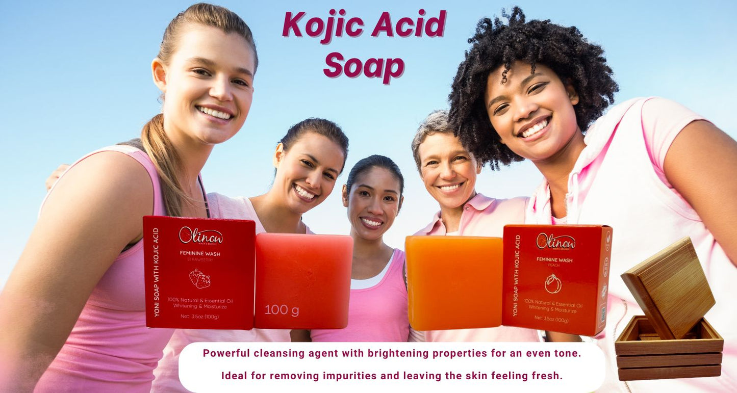 Kojic Acid Yoni Soap for Women - feminine wash